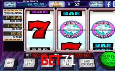 A Popularidade dos Caça-Níqueis no BET71